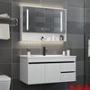 Northern Europe intelligence solid wood Bathroom cabinet combination modern Simplicity Wash one's face Handwashing basin TOILET Wash station Mirror cabinet