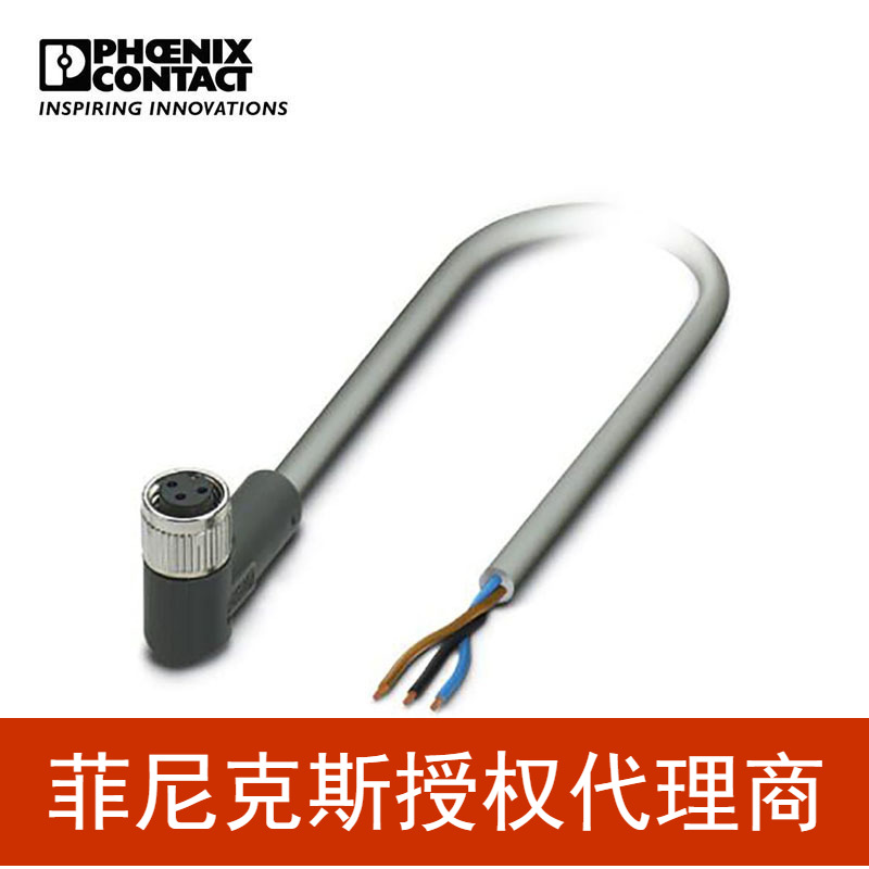 菲尼克斯 传感器/执行器电缆 - SAC-3P-10,0-C20/M 8FR - 1410940
