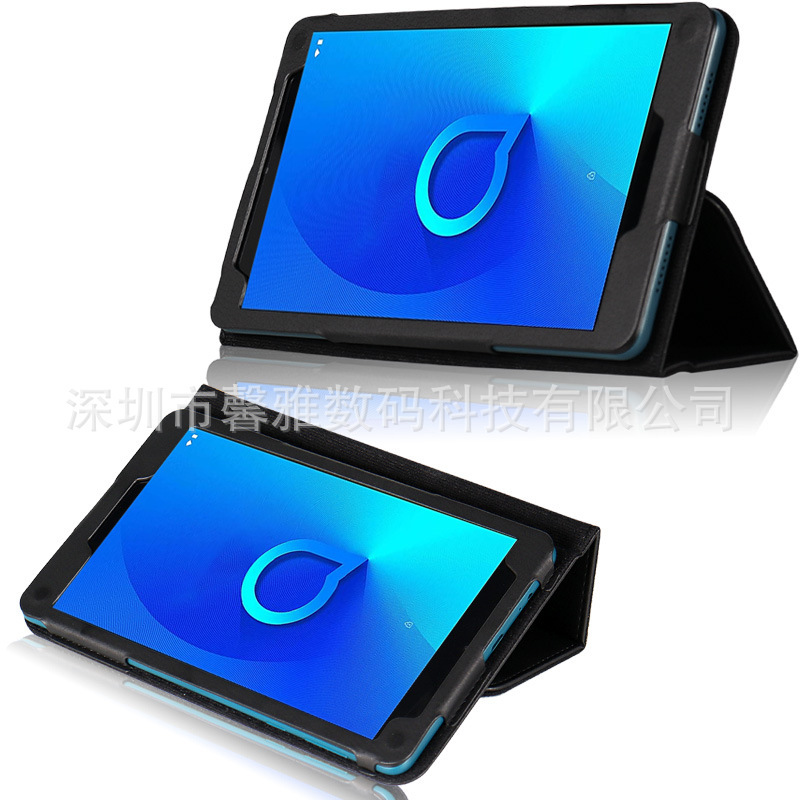 Alcatel JOY TAB2 Tablet Protective Case Alcatel 3T8 2020 Leather Case Stand 8.0 Computer Bag