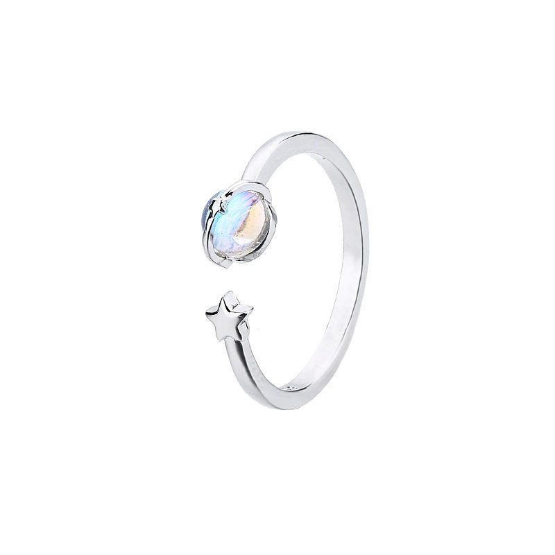 Open Rings Classification 1 Piece Cute Astronaut Planet Alloy Plating Unisex Open Rings