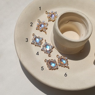 �~�14K�� ��ʽ�͹����~���������ʯ��Ȧ�pȦ�����B�Ӽ� DIY���