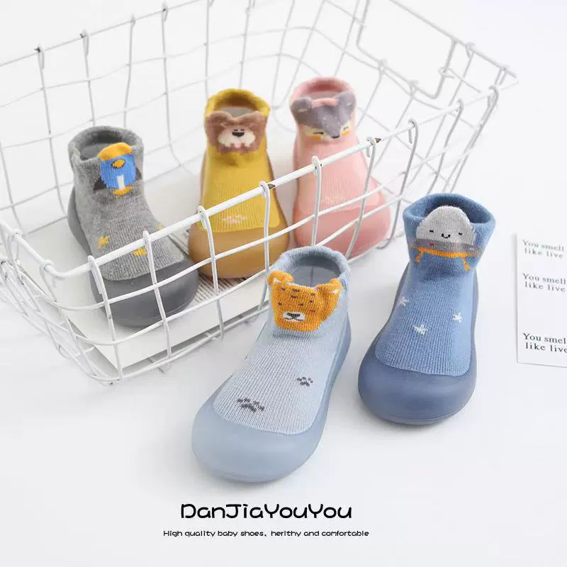 Обувь для малышей 0-4 лет, детские носки, детская обувь на мягкой подошве, нескользящая напольная обувь, производитель источника
