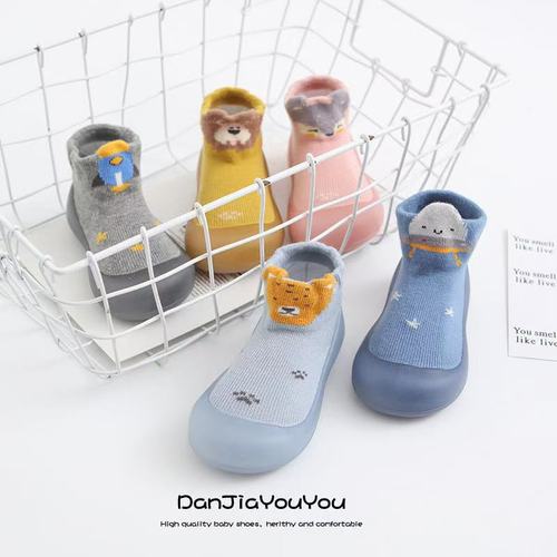 Baby learning to walk shoes for 0-4 year old children, children's socks shoes, infant soft soled anti-slip floor shoes, original source