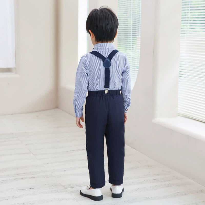 Children's summer dress, overall, trousers for boys, piano performance costume, Korean style