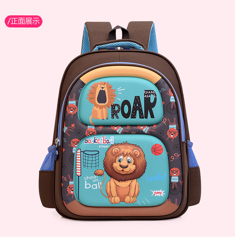 Mochila escolar nueva para estudiantes de primaria, de gran capacidad, de nailon, mochila de jardín de infantes, impermeable de PVC, mochila de Spider-Man