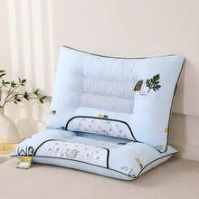 艾草决明子磁疗枕头护颈椎助睡眠艾草驱蚊48*74家用枕芯厂家批发
