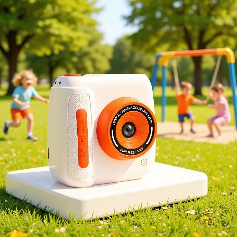 Cross-Border New Children's Instant Print Camera High-Definition Dual Camera Color Digital Printable Camera Toy