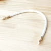 Golden, white, 30 cm