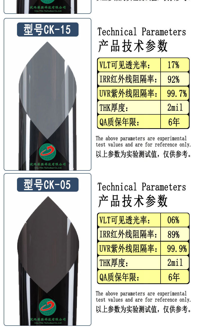 Car Heat Insulation Film, Window Glass Film, Whole Roll Wholesale, Solar Film, 4S Shop Nano Ceramic Anti-Ultraviolet