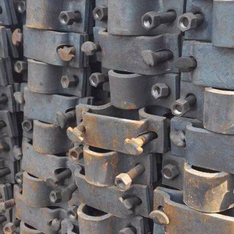 Cable de acero en forma de U 36U carril Karan material de acero fundido soporte de minas cable único y doble 29U