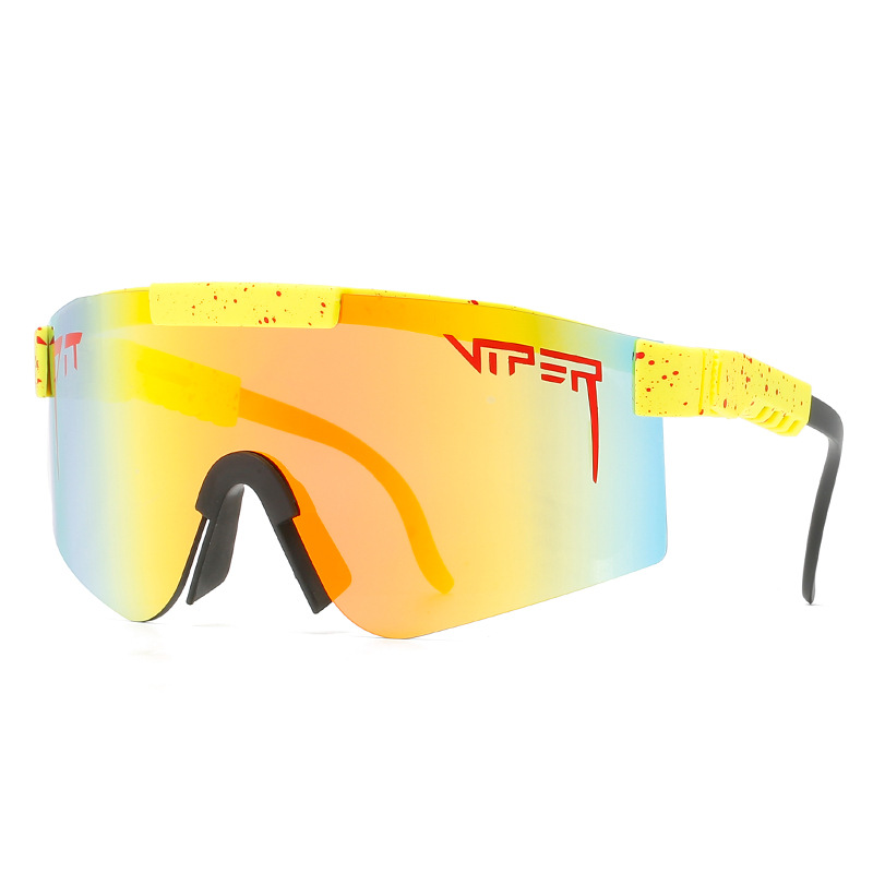 2023 Western and Eastern Cross-border Outdoor Cycling Sunglasses for Men and Women, Colorful Outdoor Sports Glasses with Adjustable Wind Protection