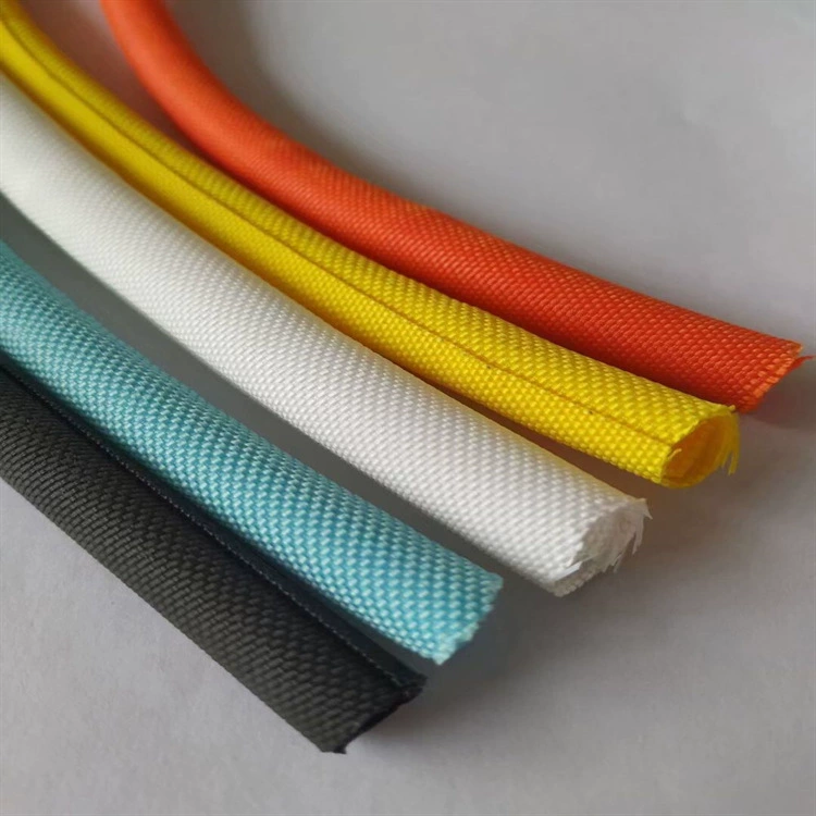 Цветная, мягкая, гибкая, износостойкая, быстрооткрывающаяся, самозатягивающаяся текстильная трубка, водонепроницаемый плетеный телескопический жгут проводов