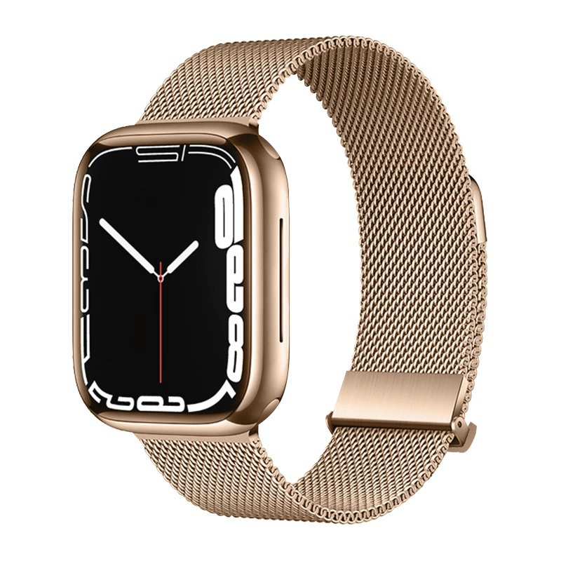 Подходит для Apple Watch Applewatch Миланезе двухсекционный ремешок iwatch металлическая пряжка металл ремень