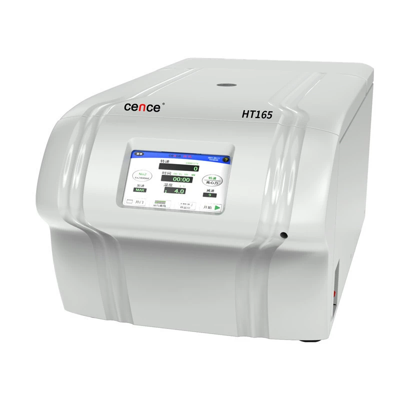 Высокоскоростная настольная центрифуга Hunan Xiangyi HT165 с сенсорным экраном, 16500 об/мин, для экспериментов