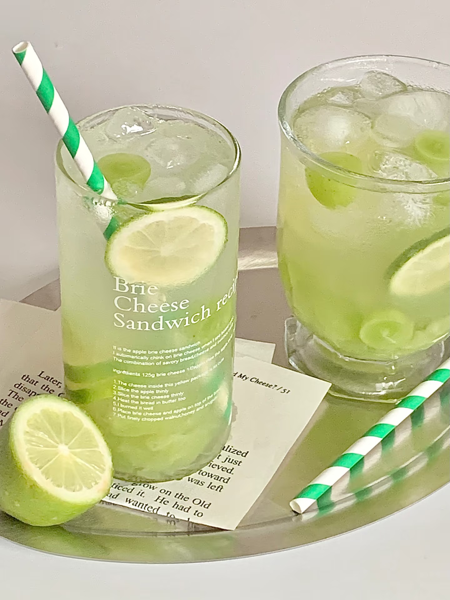 Green Grape Jasmine Drink 150ml Box of 10 Sticks Ready to Brew Fruit Tea Beverage preparation