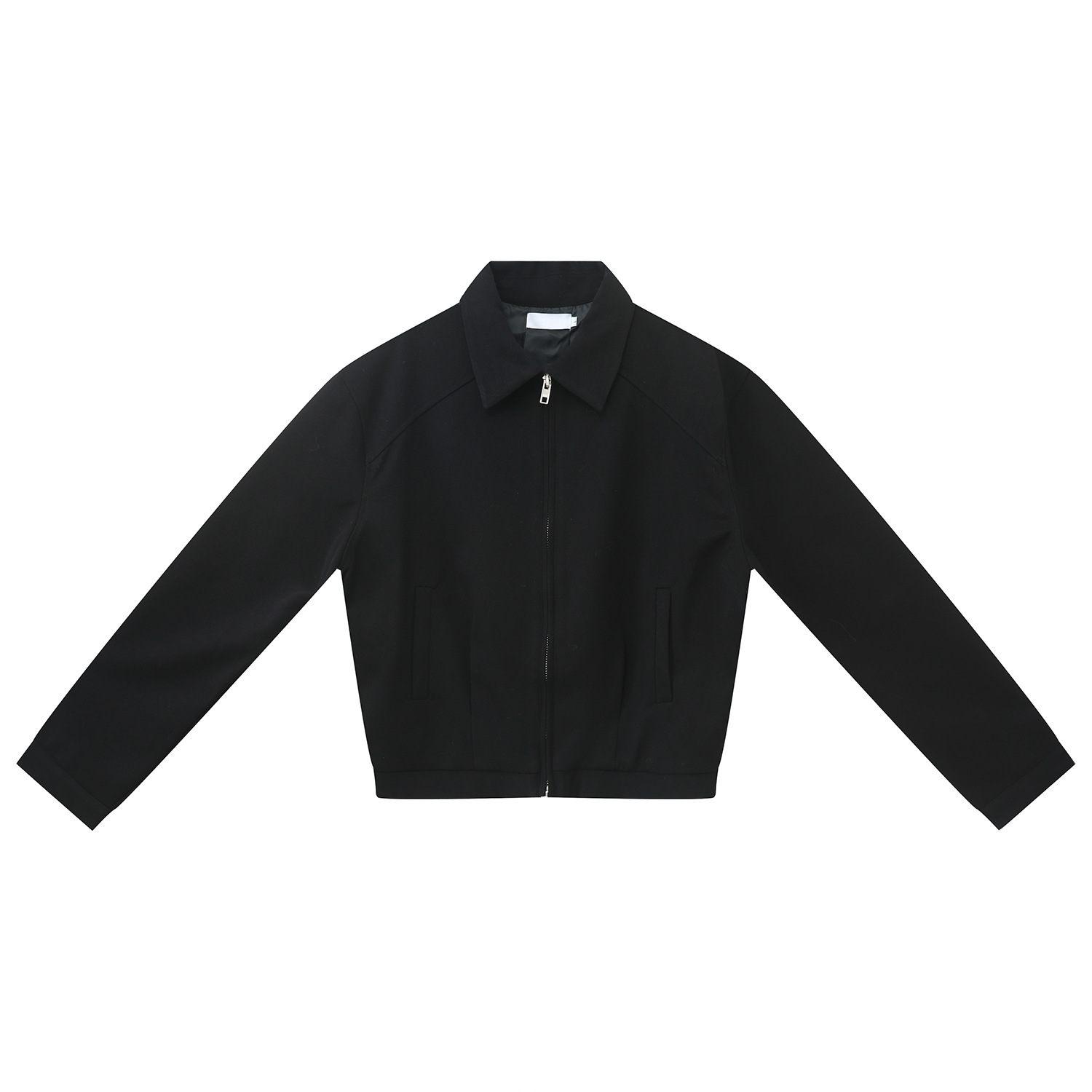 Mtlclothes ropa de Hombre | 2023 otoño nuevo estilo británico de alta calidad simple color sólido solapa Chaqueta corta