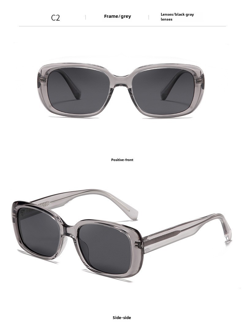 TR712 Rose's Story Yifei Polarized Sunglasses Women's Fashion Korean Cat's Eye Sunglasses_voghion.com