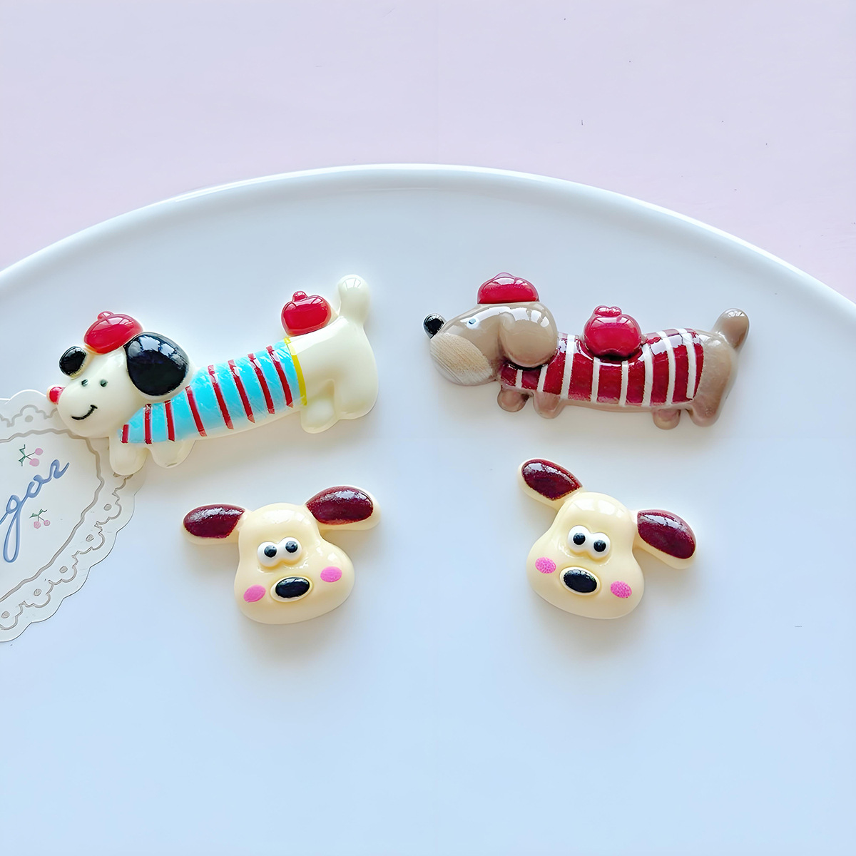 Big accessories, hairgrip, hair accessory, cream phone case, DIY 2