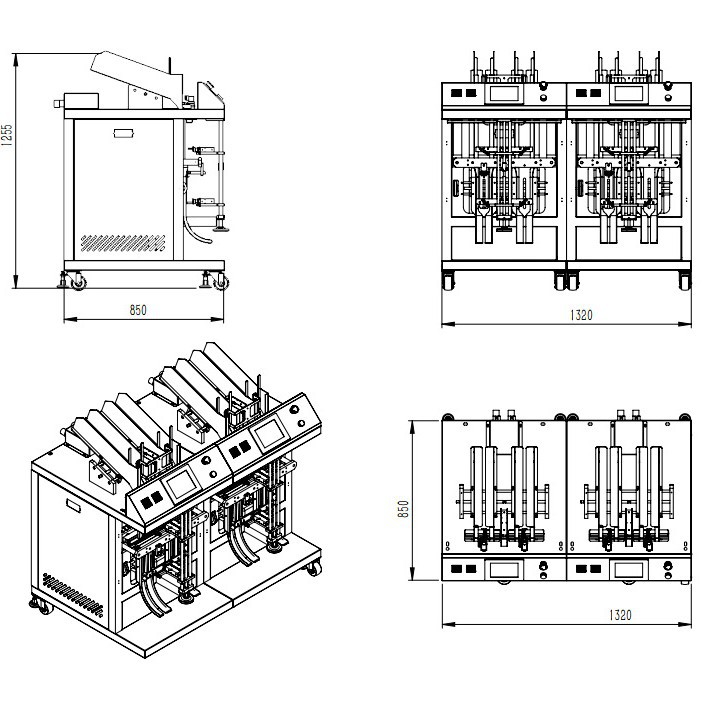 ȫ�Զ���Ĥ��װ�� 316 ����־�׼��װ��ڻ� �Զ��´�����