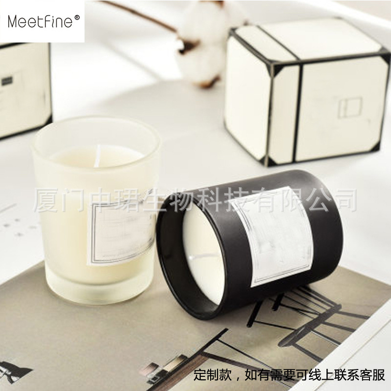 精油香薰蜡烛  檀香33熏香精油蜡烛  室内散香蜡烛摆件