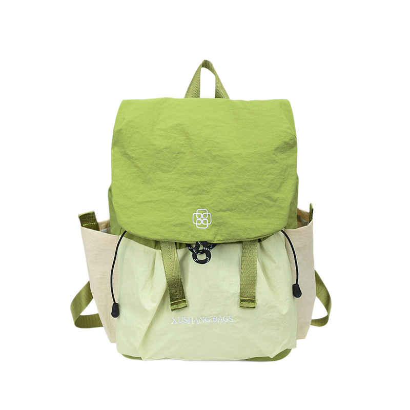 Mochila para mujeres, mochila de color ligera coreana, nicho de viaje al aire libre, mochila de montaña.