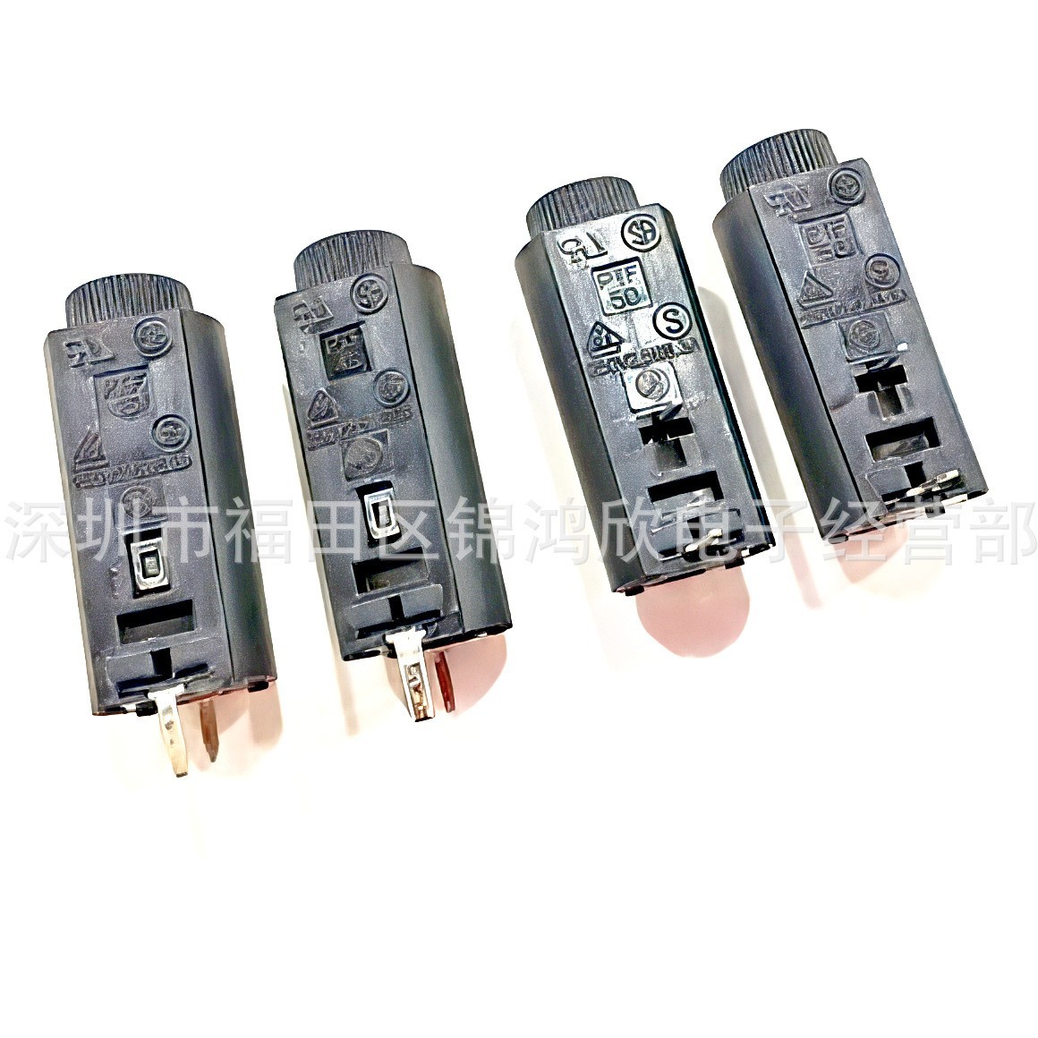 PTF-50/45 保险丝座5x20保险管座盒 PCB板安装 立式卧式 插座管