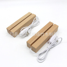 ԭľ��ľLED�l��Сҹ��������������ˇƷ�[��usb�L���ΰl�⿨Ƭ��