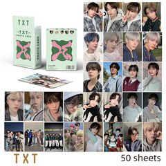 Wholesale K-Pop Mini Cards featuring TXT Group (G)I-DLE, Korean Star IVE, Laser Lomo Album Cards