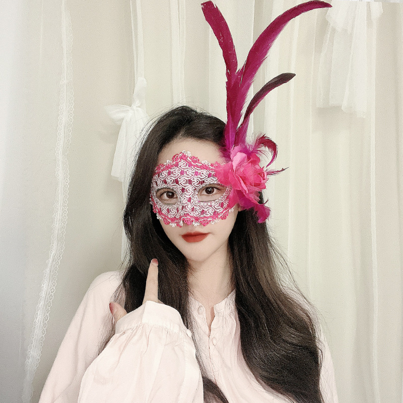 Halloween adulto máscara sexy encaje media cara sexy máscara máscara máscara máscara sexy máscara de ojos accesorios femeninos