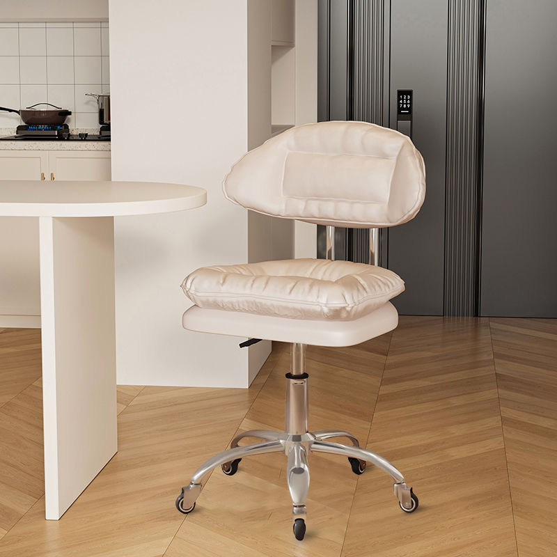 Silla de bar, silla de respaldo, silla de bar giratoria, silla de nube, salón de belleza, taburetes elevables, asiento de dormitorio, asiento de lujo ligero