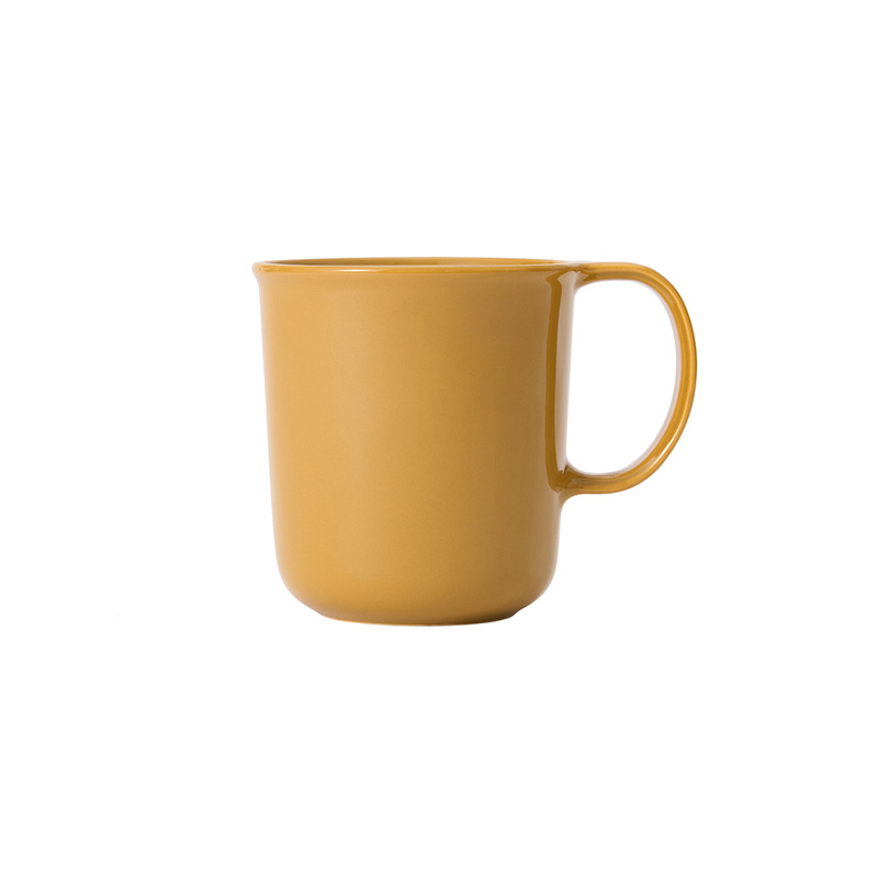 Koffiemok, aardewerk, watermok in Muji-stijl, drinkbeker voor bij het ontbijt, keramische mok_voghion.com