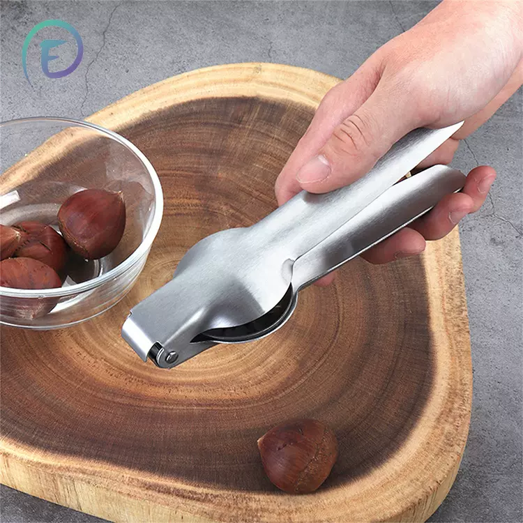 厂家直供不锈钢栗子器剥皮去壳器开口剪栗子开壳器厨房小工具