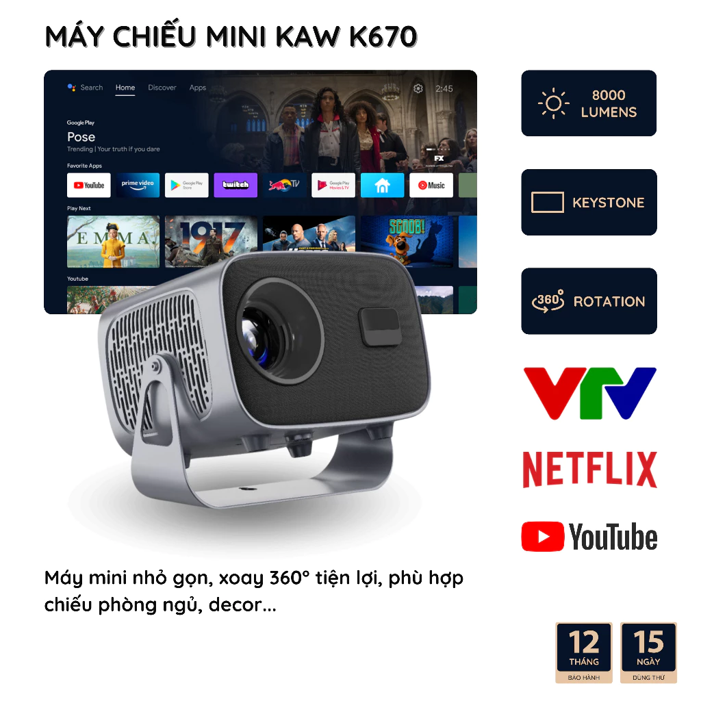 Un comercio electrónico transfronterizo en el extranjero A10 proyector HD Europa América del Sur Europa Oriente Medio América del Norte proyector sistema Android
