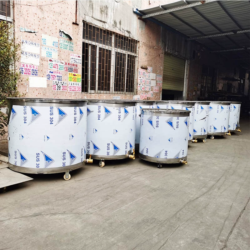 Нержавеющая сталь 201/304 Тяговый цилиндр лакокрасочное покрытие Мобильный смесительный цилиндр Тяговый цилиндр диспергатор бочка для хранения бочка цилиндр