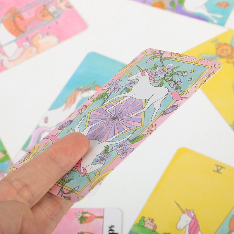 Unicorn Tarot Crystal Board Game For Parties And Game Night_voghion.com