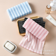 日式桑拿巾家用男女沐浴搓澡巾韩式长条去角质拉背巾洗澡神器批发