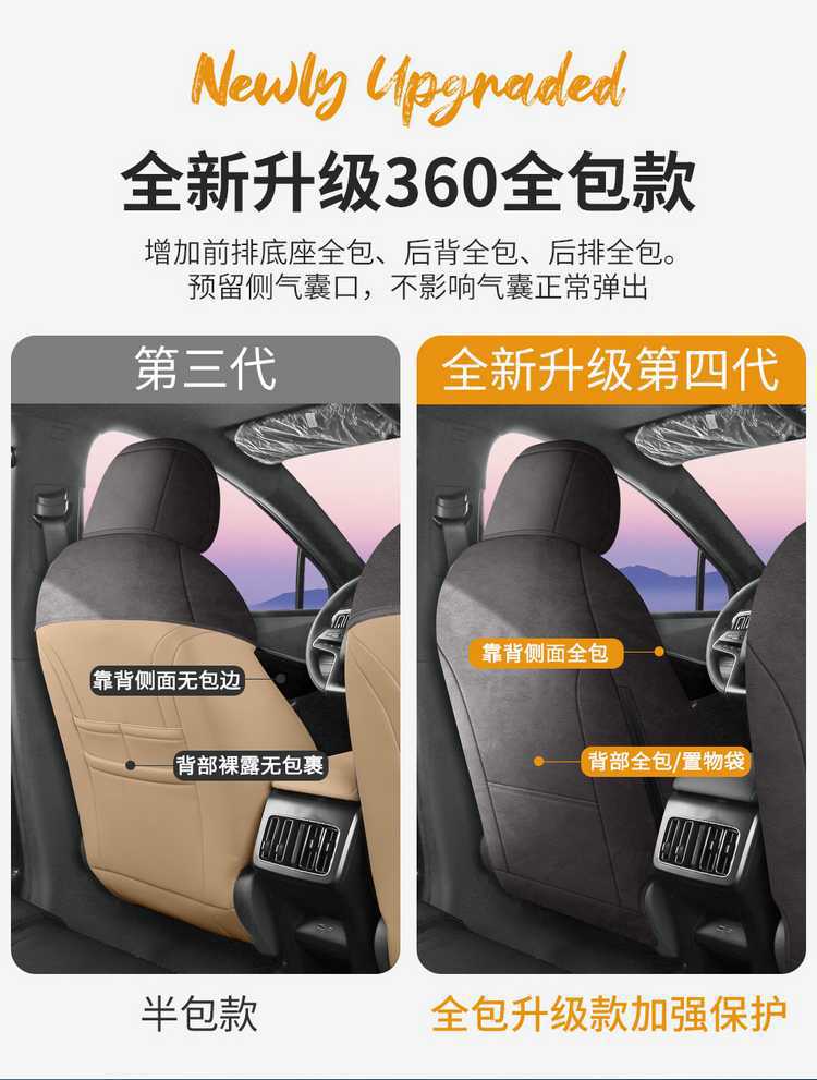 26 models of BYD Qin MAX car seat cushions, specifically designed for each model, Rams all-season universal full-coverage breathable seat covers