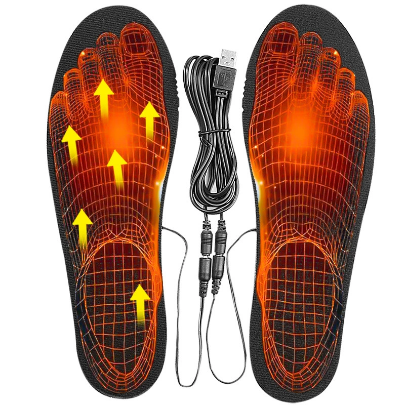 Мужская и женская электрическая стелька USB теплая стелька стелька можно стирать размер свободно обрезать стельку с подогревом EVA