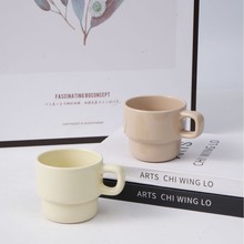 摞叠杯支持定制各种颜色图案办公室公司送礼礼盒马克杯商务馈赠
