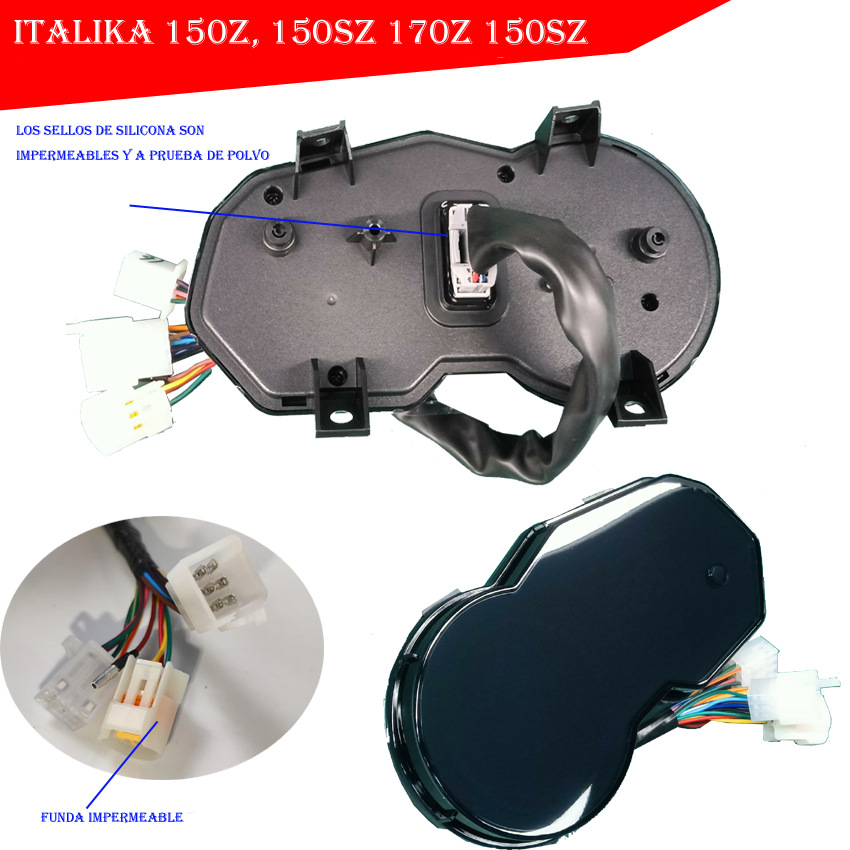 South America's Best-Selling Motorcycle Instrument Assembly Italika 150Z 150Sz 170Z Digital Speedometer
