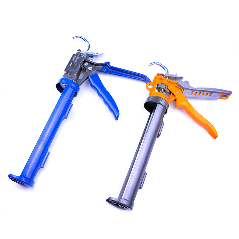 Pistola de pegamento de vidrio giratoria gran estructura de semicírculo pistola de pegamento manual llenado belleza costura pistola de pegamento encolado herramientas de hardware de ahorro de mano de obra