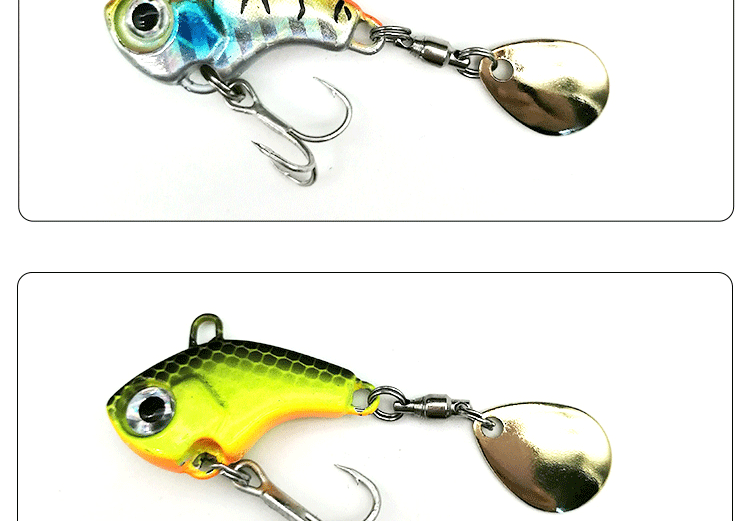 Metal Blade Baits Fishing Lures Spinner Baits Bass Lake Trout Fresh Water Fishing Lure Fresh Water Fishing Lure