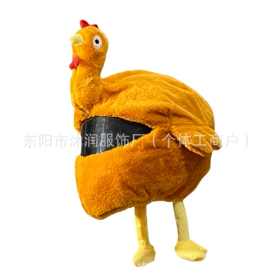Head Cover Pig Head White – Motosiklet dəbilqələri - one-size-fits-all-can-be-labeled-crossed-jit-light-colored-hen