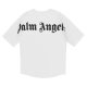 22ss Correct Version Back Large Letter logo Short Sleeve Angel Letter Foam Print Men's and Women's Short Sleeve T