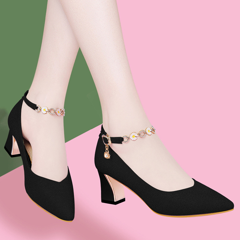 LJ 9139 블랙 힐 높이 6cm