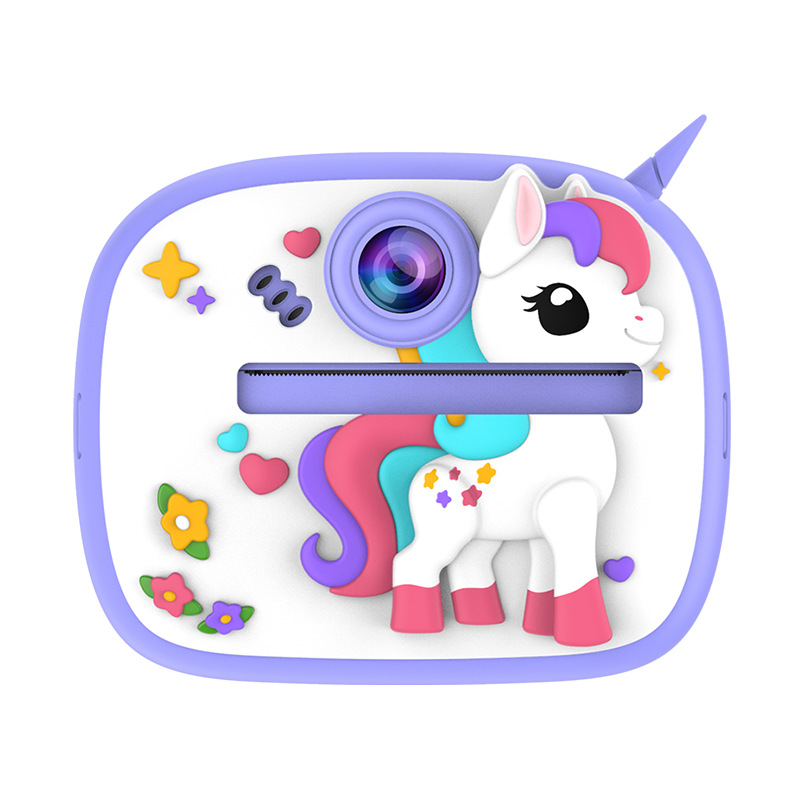Comercio exterior cámara infantil fotocamera de impresión de dibujos animados lindos HD fotocamera antes y después de la foto personalizada