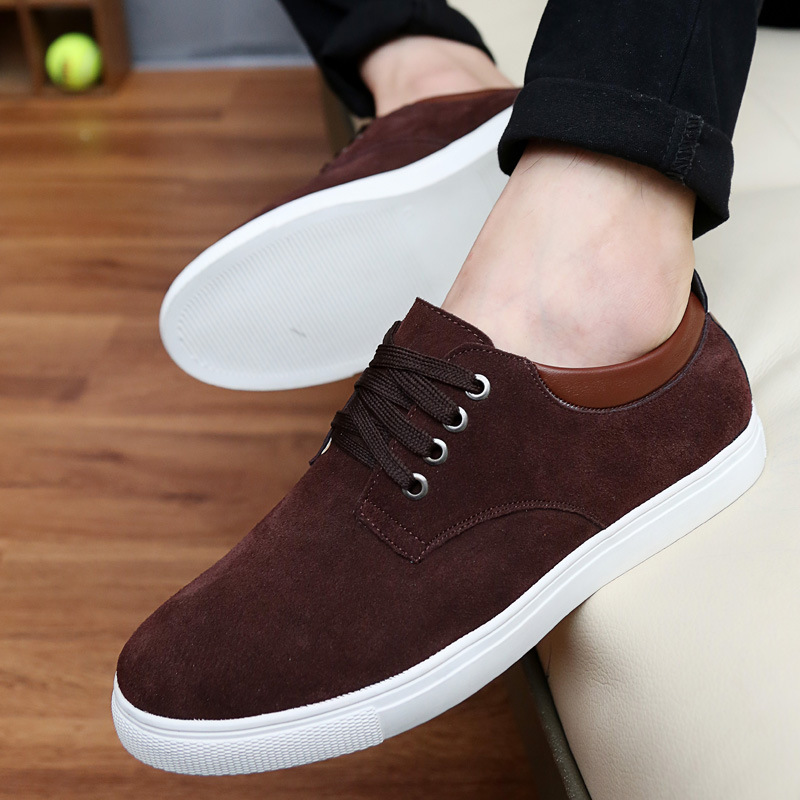 Men's Casual Anti-Velvet Leather Large Size Sneakers Extra Large Size 46 Sports 47 Single Shoes 48 Men's Shoes