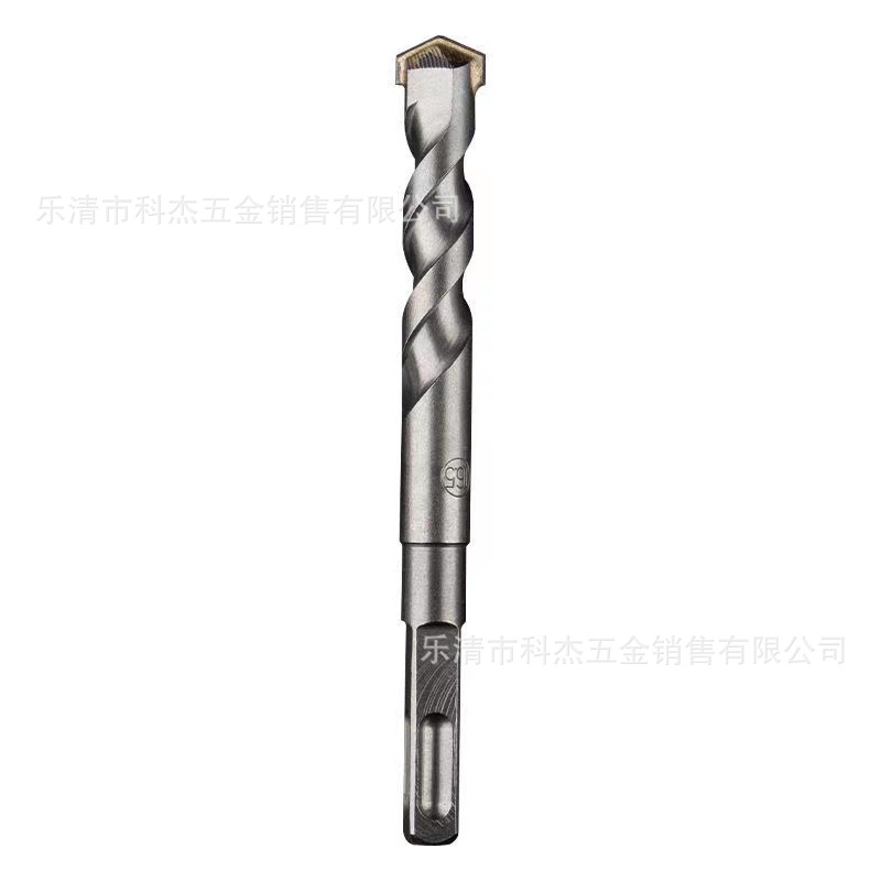 Non-standard square shank four-pit round shank impact drill 12.5mm elevator installation stone concrete alloy electric hammer drill bit