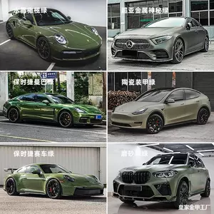Avtomobil rəng dəyişən plyonka: zeytun yaşıl, sirli yaşıl, mamba yaşıl, xaki yaşıl