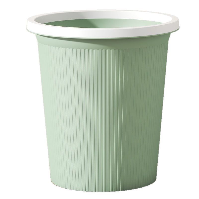 1 個送料無料ラウンドゴミ箱圧力リング肥厚プラスチック高価値ホームオフィスバスルームゴミ箱|undefined